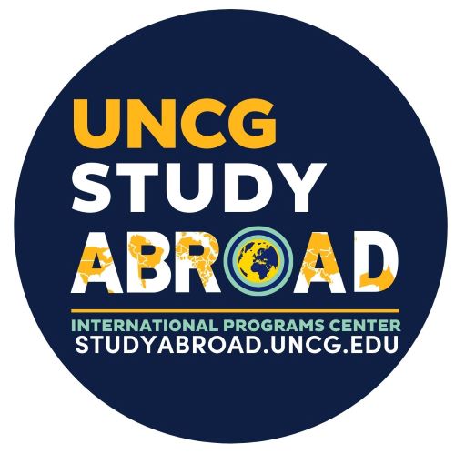 Study Abroad Sticker Logo